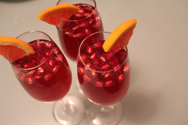 Pomegranate sparklers