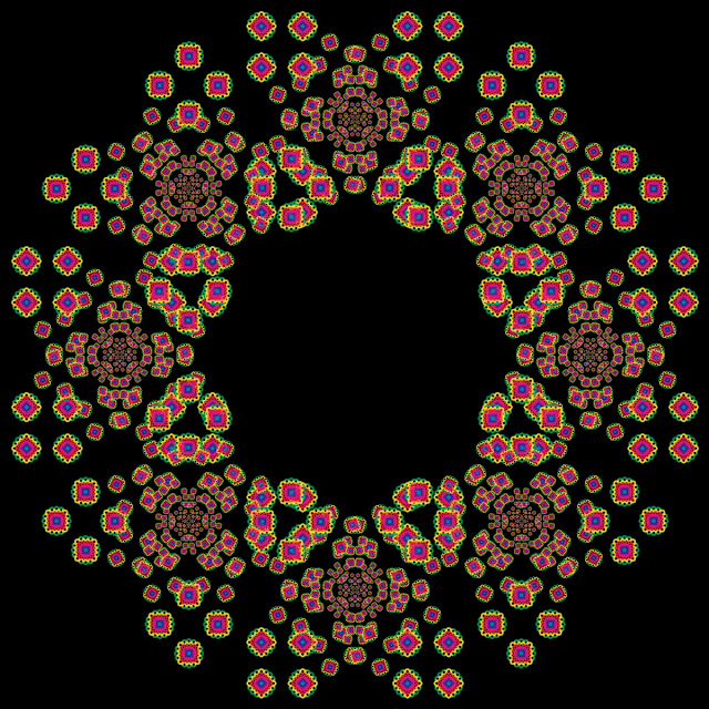 Mandalas, Fractales, Patterns, Efectos Visuales, Efectos Opticos