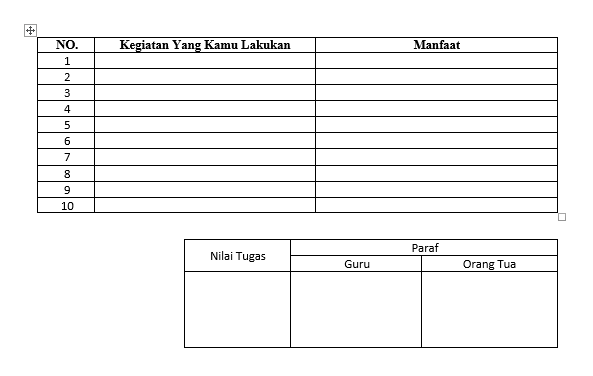 Lembar Kerja Siswa Tugas Lembar Kerja Siswa Ips