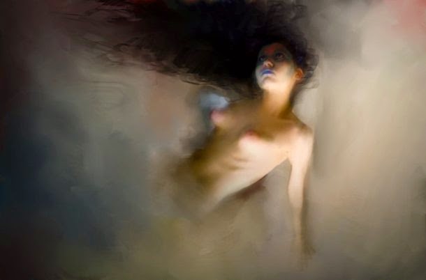 Lente Scura deviantart foto-manipulações e pinturas digitais photoshop mulheres sensuais seminuas névoa