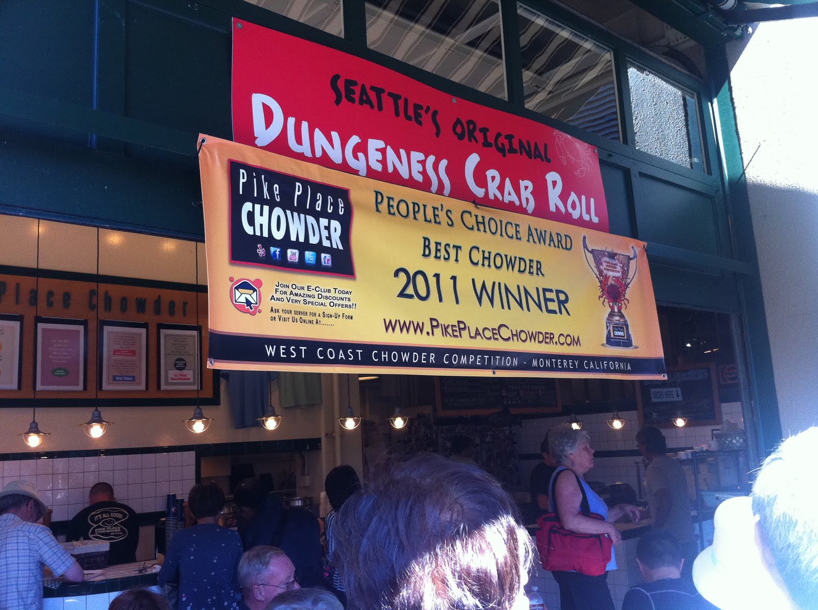 TASTE OF HAWAII PIKE PLACE CHOWDER SEATTLE, WASHINGTON