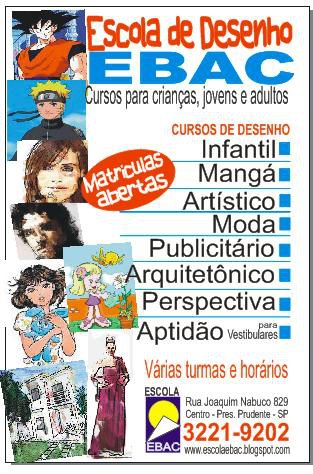 escola de desenho ebac, experiência em formar e ensinar crianças