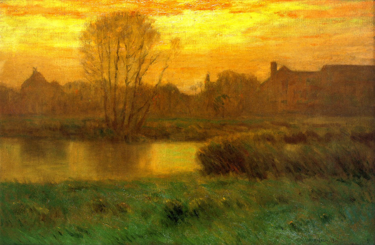 19th century American Paintings Charles Warren Eaton, ctd