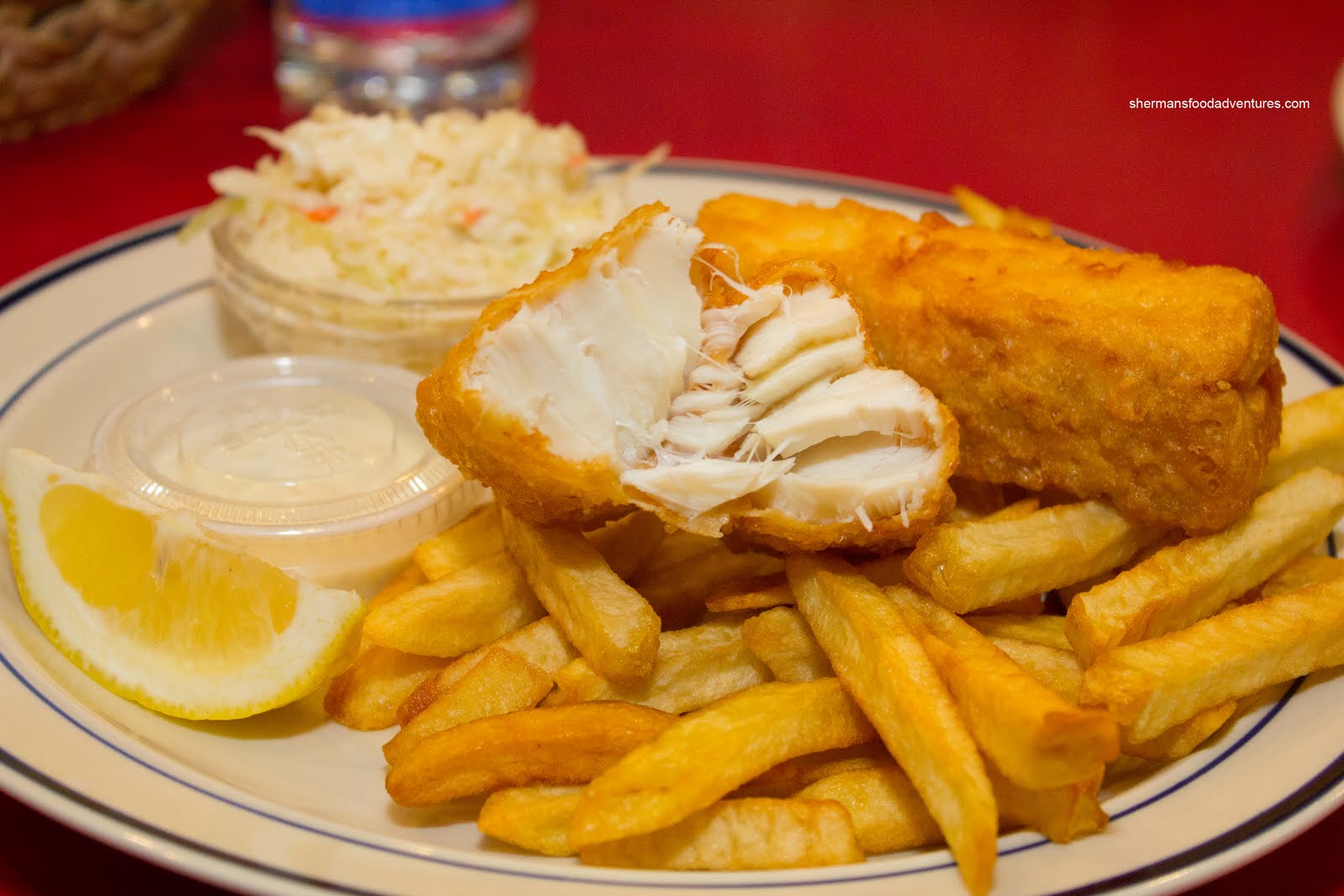 Sherman's Food Adventures The Sea House Fish and Chips