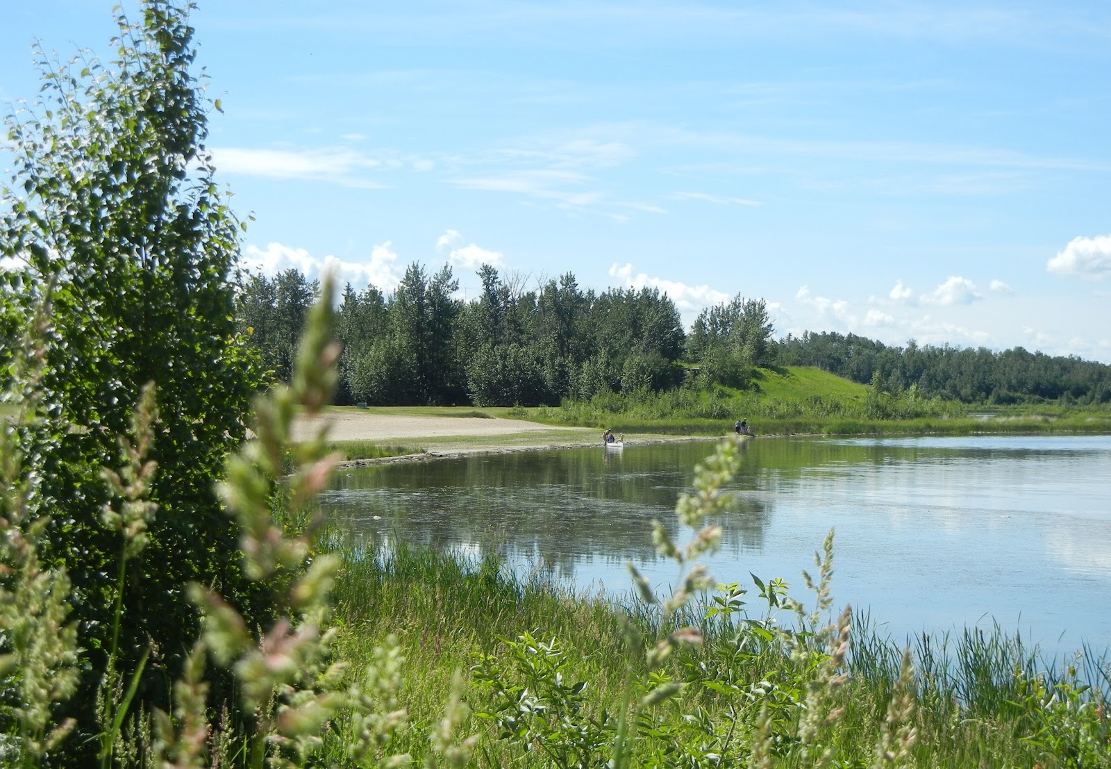 Canoeing Around Edmonton, Alberta, Canada Astotin Lake, Elk Island