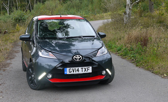 Toyota Aygo front view