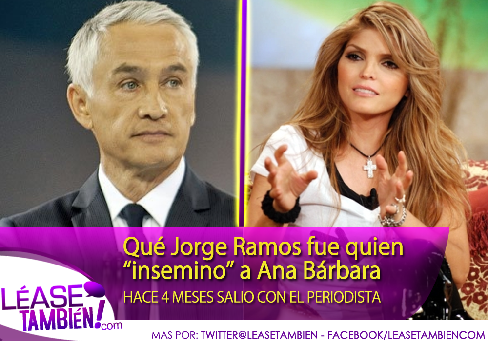 XVCH RADIO Qué Ramos fue quien “insemino” a Ana Bárbara