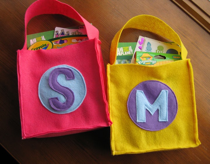 Sohl Design Monogrammed Felt Bag Tutorial