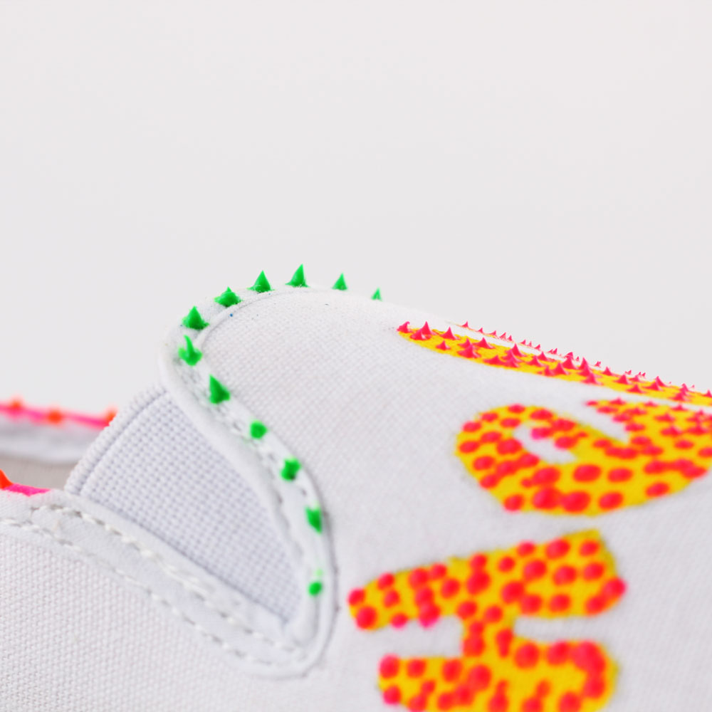 Mont Marte Art Blog Step into art; Customised Puffy Paint Shoes.