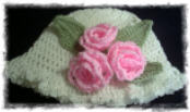 Lacey Rosy Girl's Hat