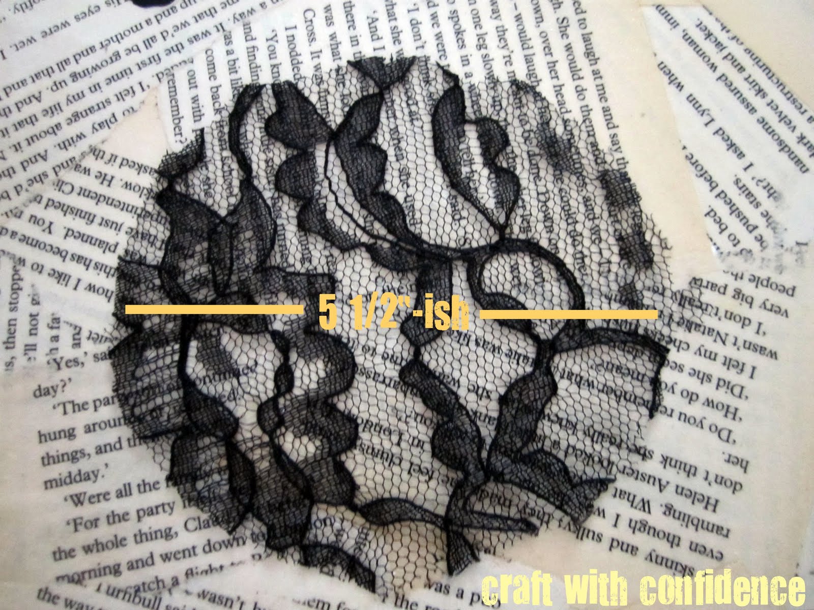 Craft with Confidence A Good Book Quote Art Tutorial