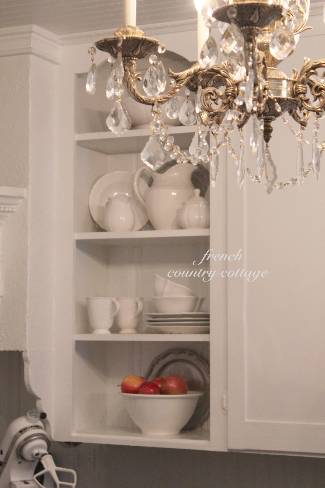 Creating Open Shelves in the Kitchen FRENCH COUNTRY COTTAGE