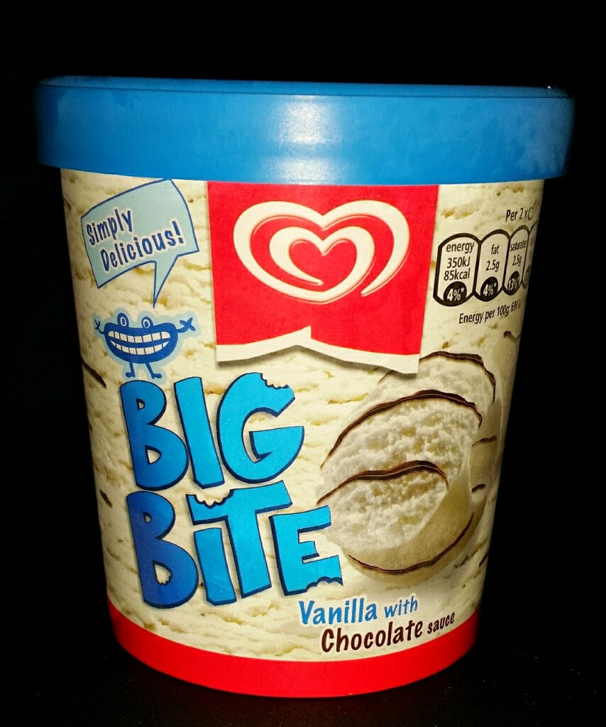 One Treat At A Time Walls Big Bite vanilla ice cream with chocolate sauce