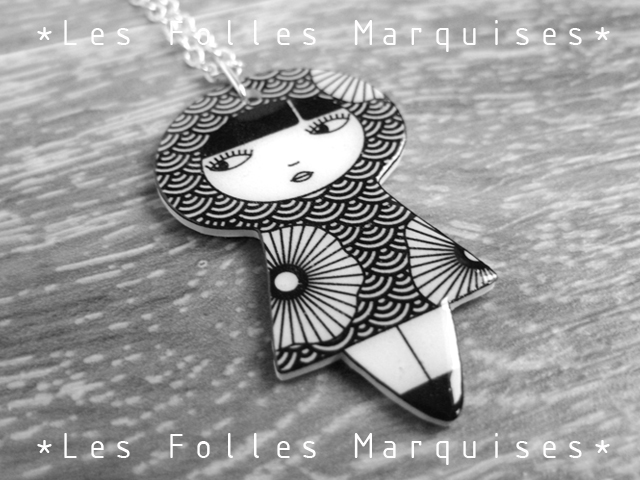 Les Folles Marquises , Bijoux fantaisie haut de gamme