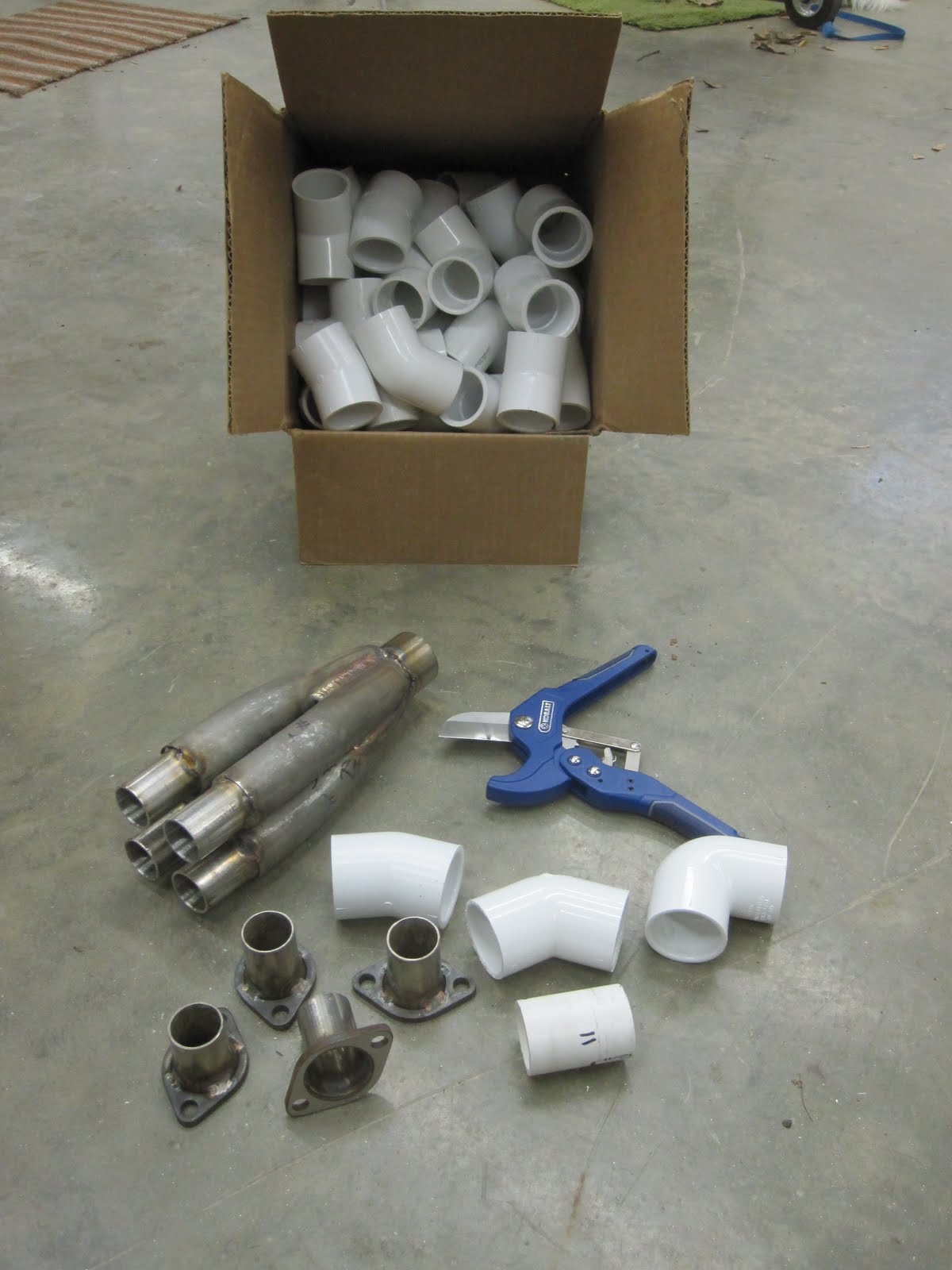 SkyoteLog 4 Into 1 Exhaust System