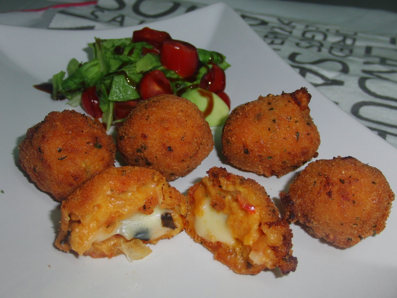 Avec Plaisir Croquetas de pizza