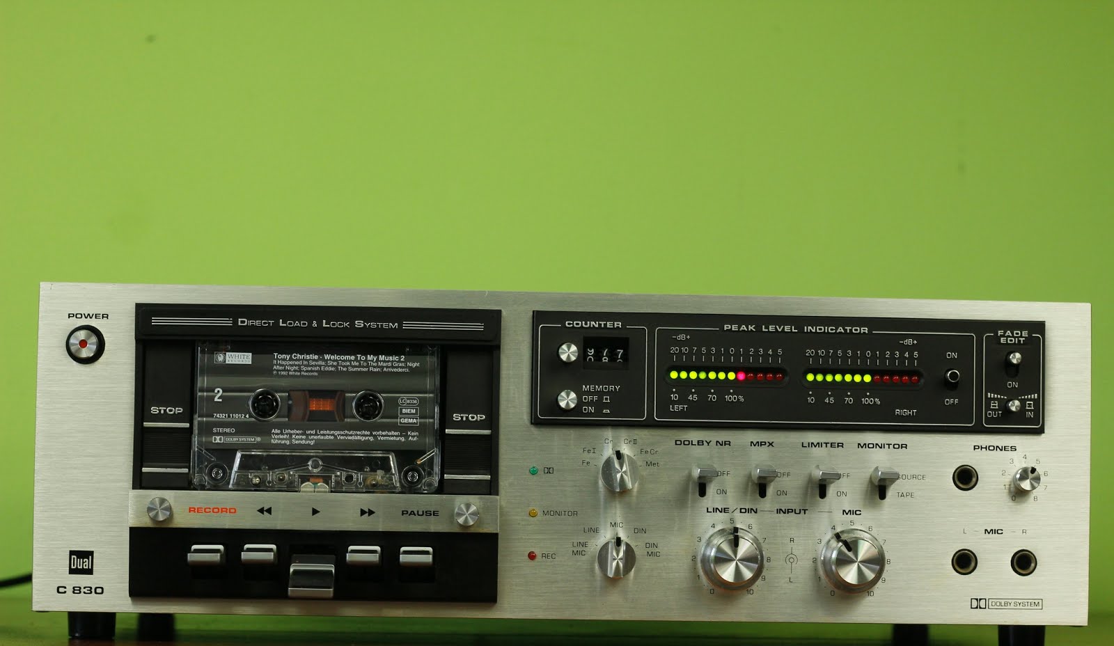 Dual C830 Stereo Cassette Deck AudioBaza
