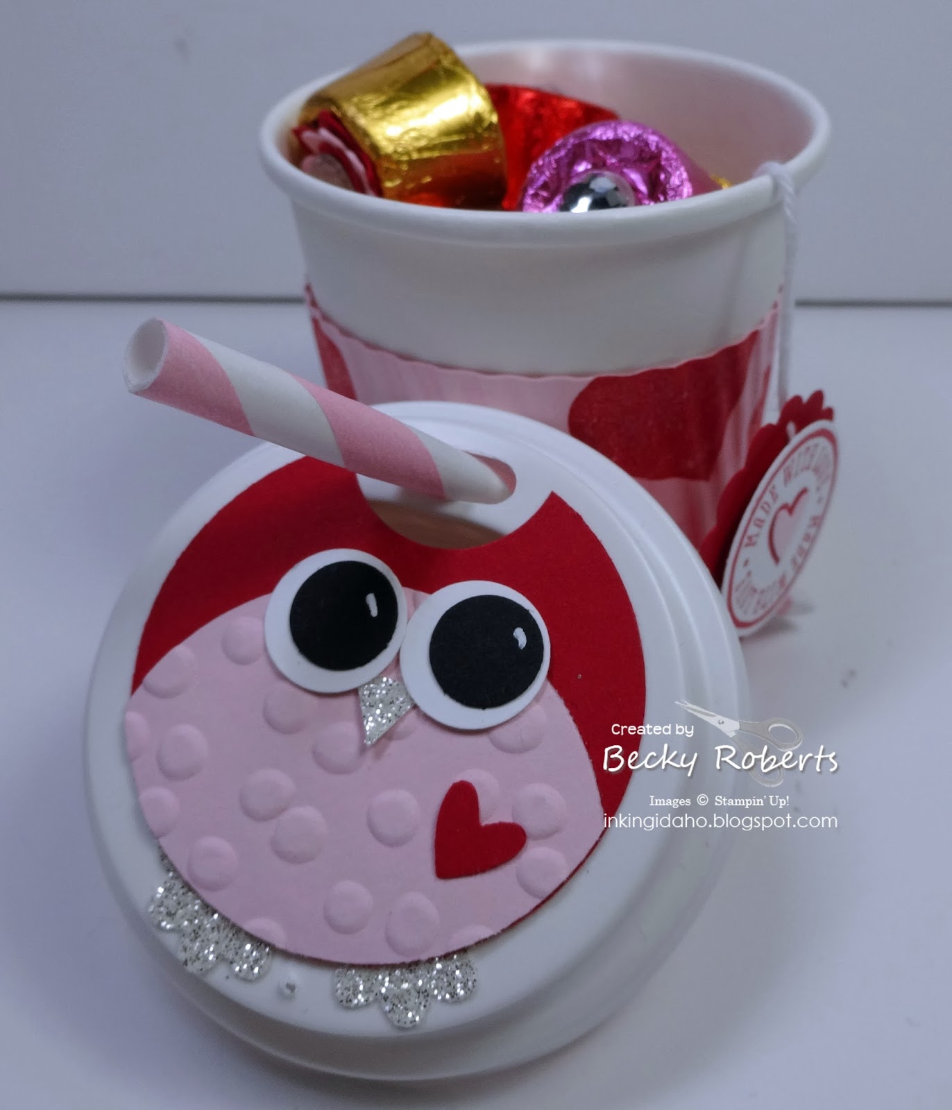 Inking Idaho Valentine Coffee Cups