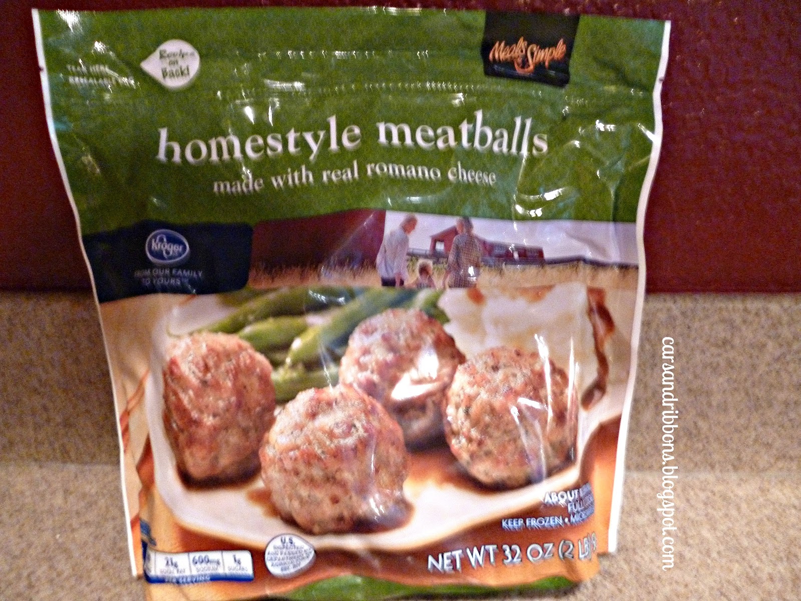 Cars and Ribbons Bell's Meatballs