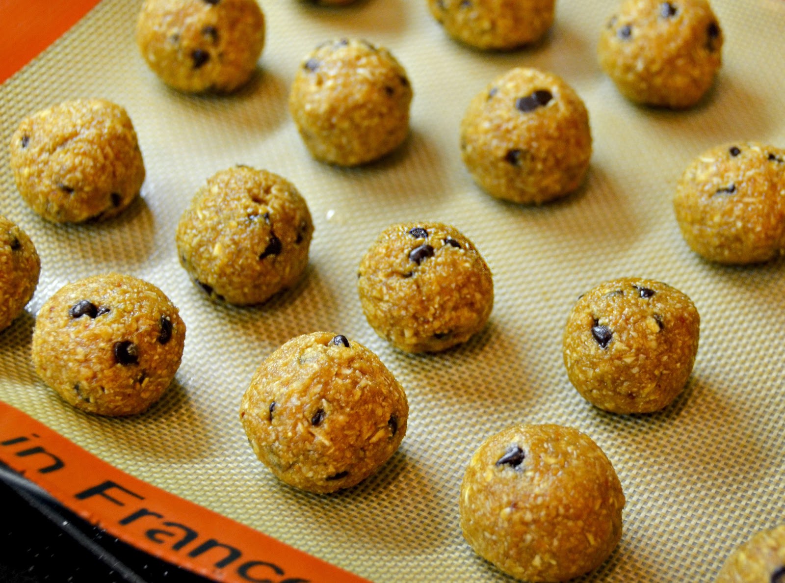Processed Free and Me Peanut Butter Protein Cookie Dough Balls