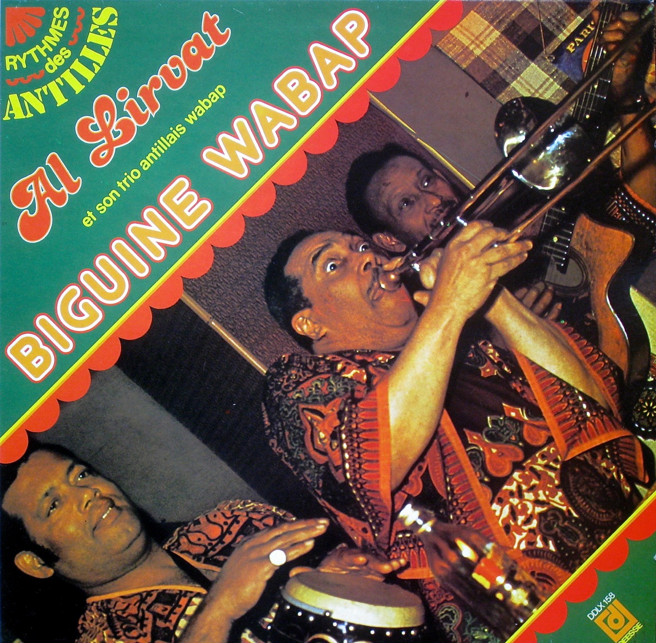 Al Lirvat et son Trio Antillais Wabap - Biguine Wabap (1977) Beguine+Wabap+front