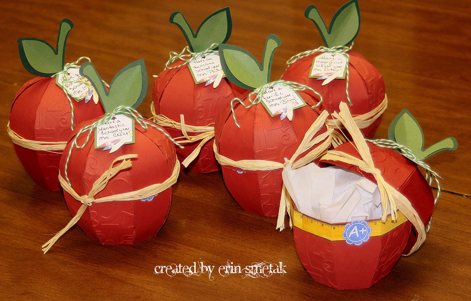 Erin's Craft Ideas An Apple for the Teacher