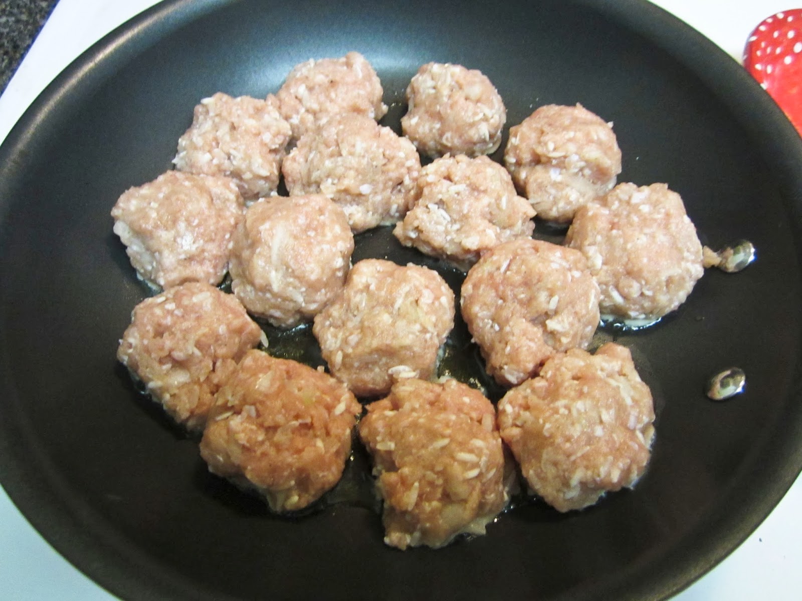 Kisses & Kale Ground Turkey Porcupine Meatballs