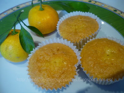 Magdalenas de Mandarina