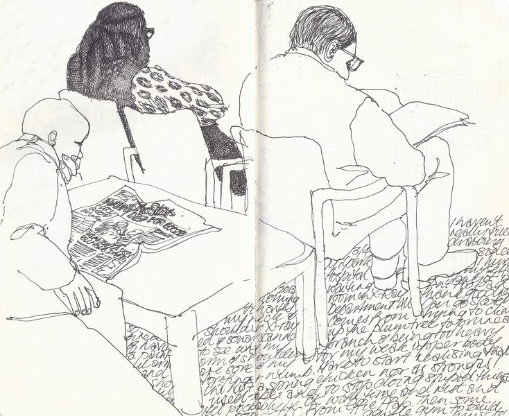 Waiting Room Urban Sketchers