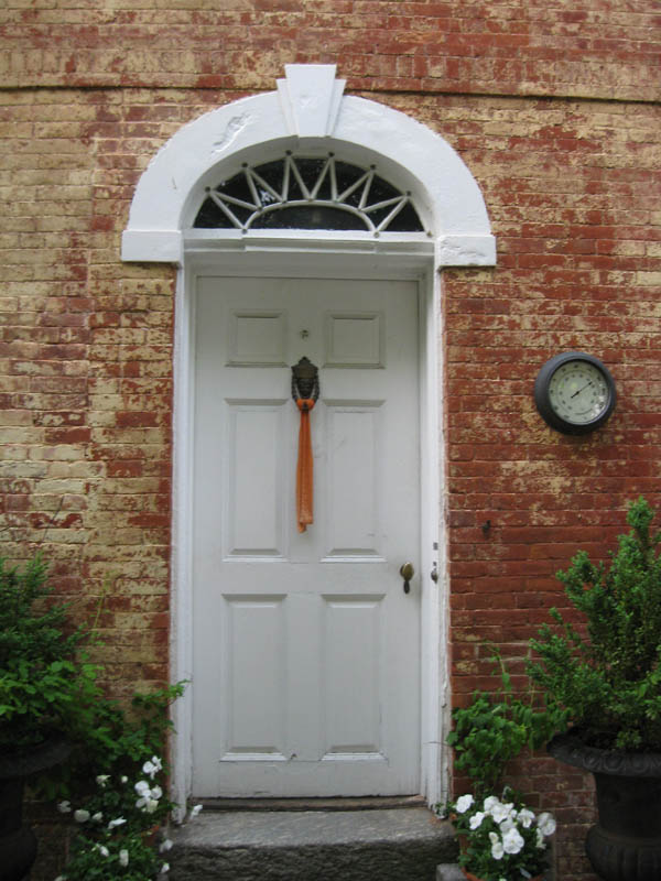 The Northeast House Historian The Doors of Wickford, Rhode Island Part 1