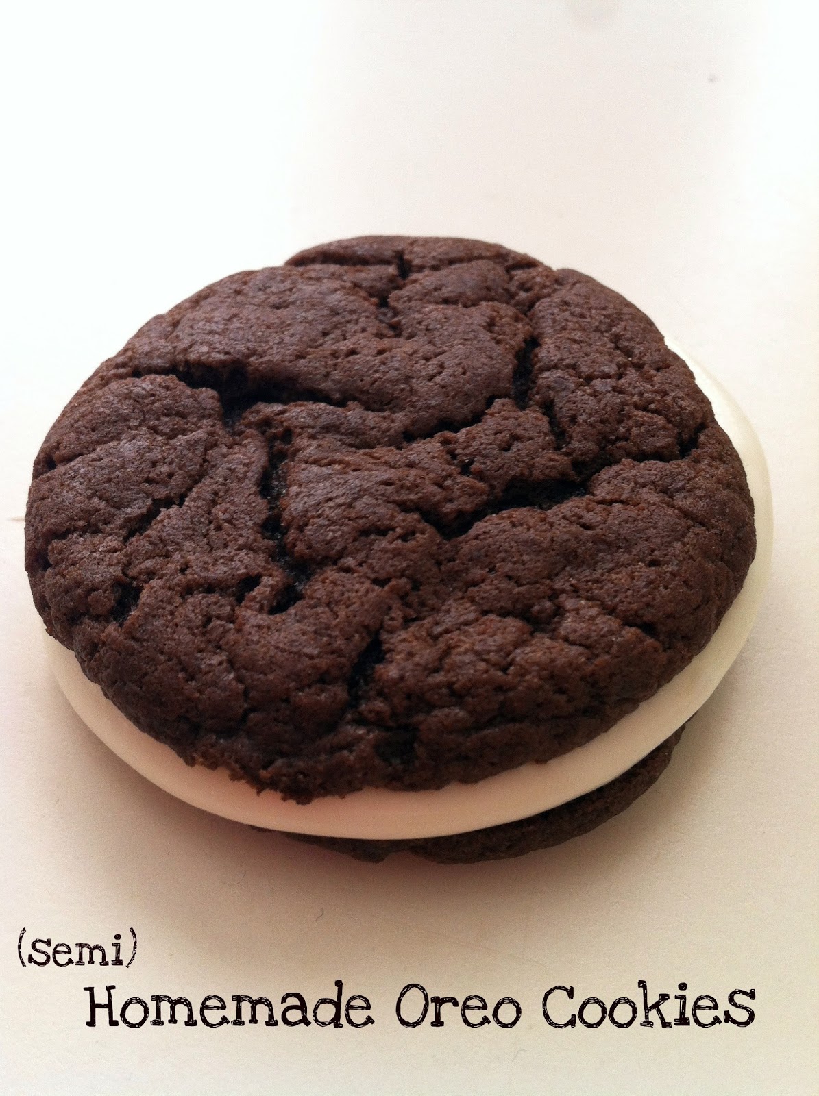 Lu Bird Baby {Semi} Homemade Oreo Cookies