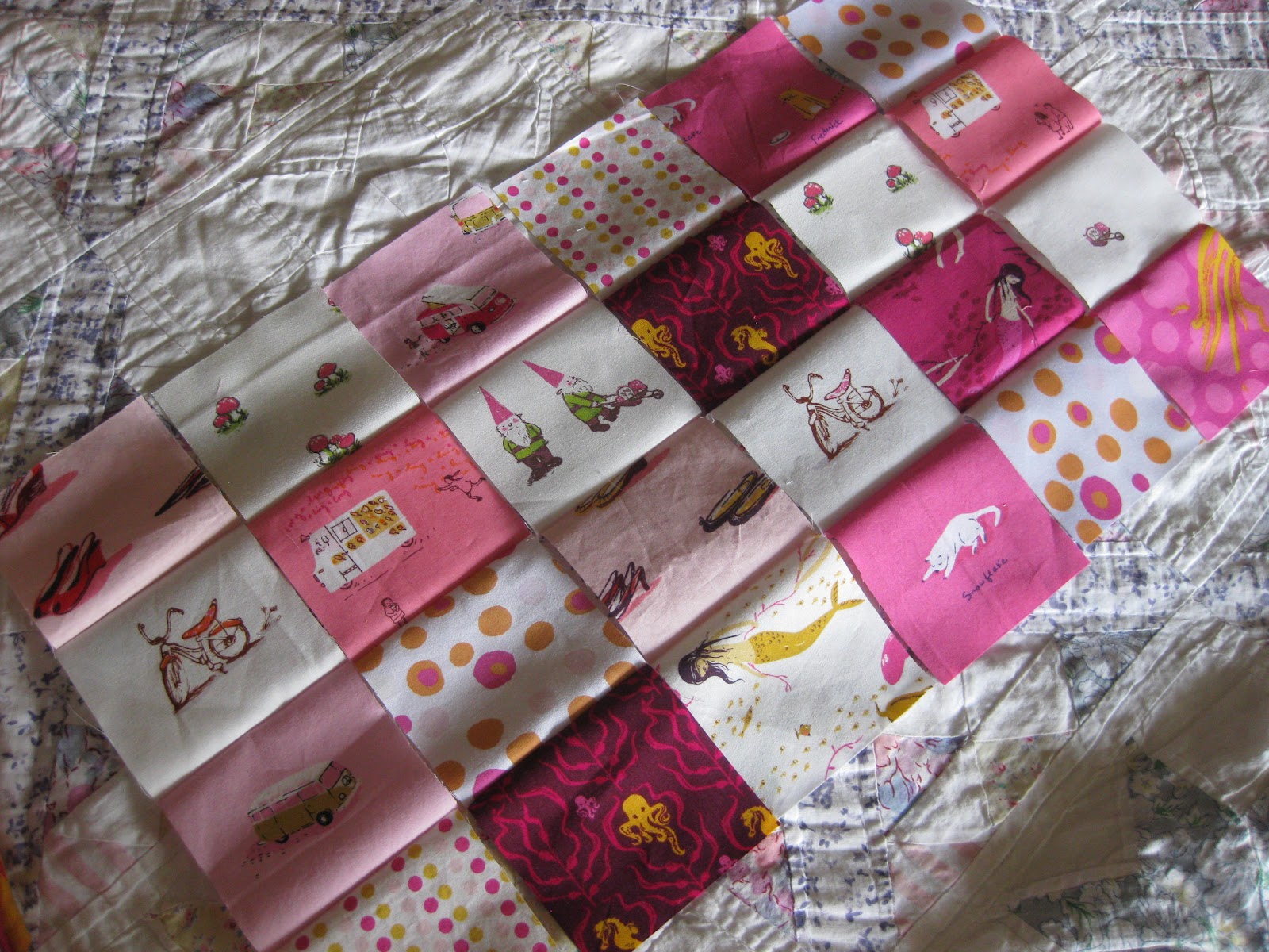 Fashioned by Meg Patchwork Placemat Tutorial