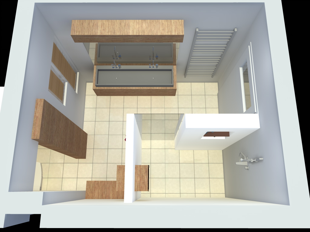 Badkamer antwerpen: kleine efficiente en complete badkamer idee?n.