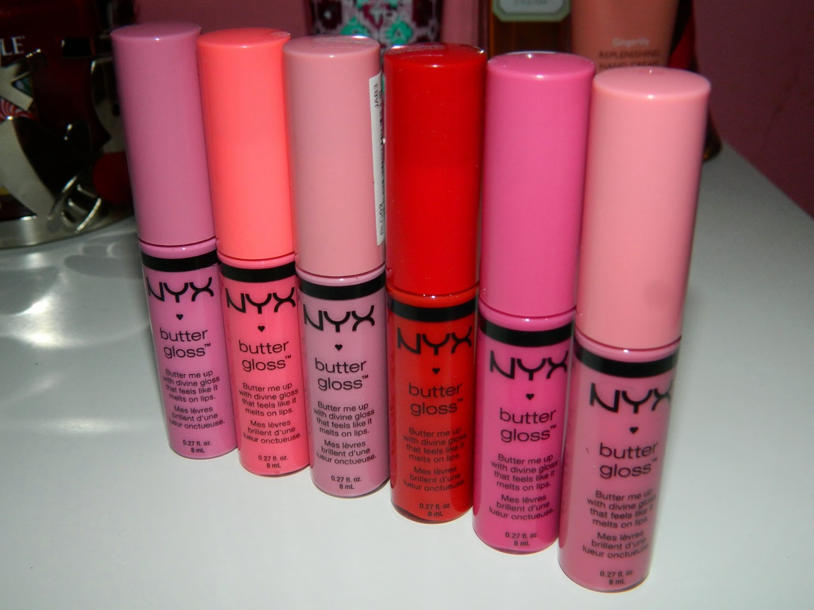 Collection NYX Butter Gloss