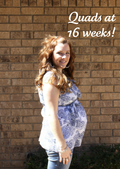 Texas Tales {Quad Squad} 16 weeks + Maternity Photos!