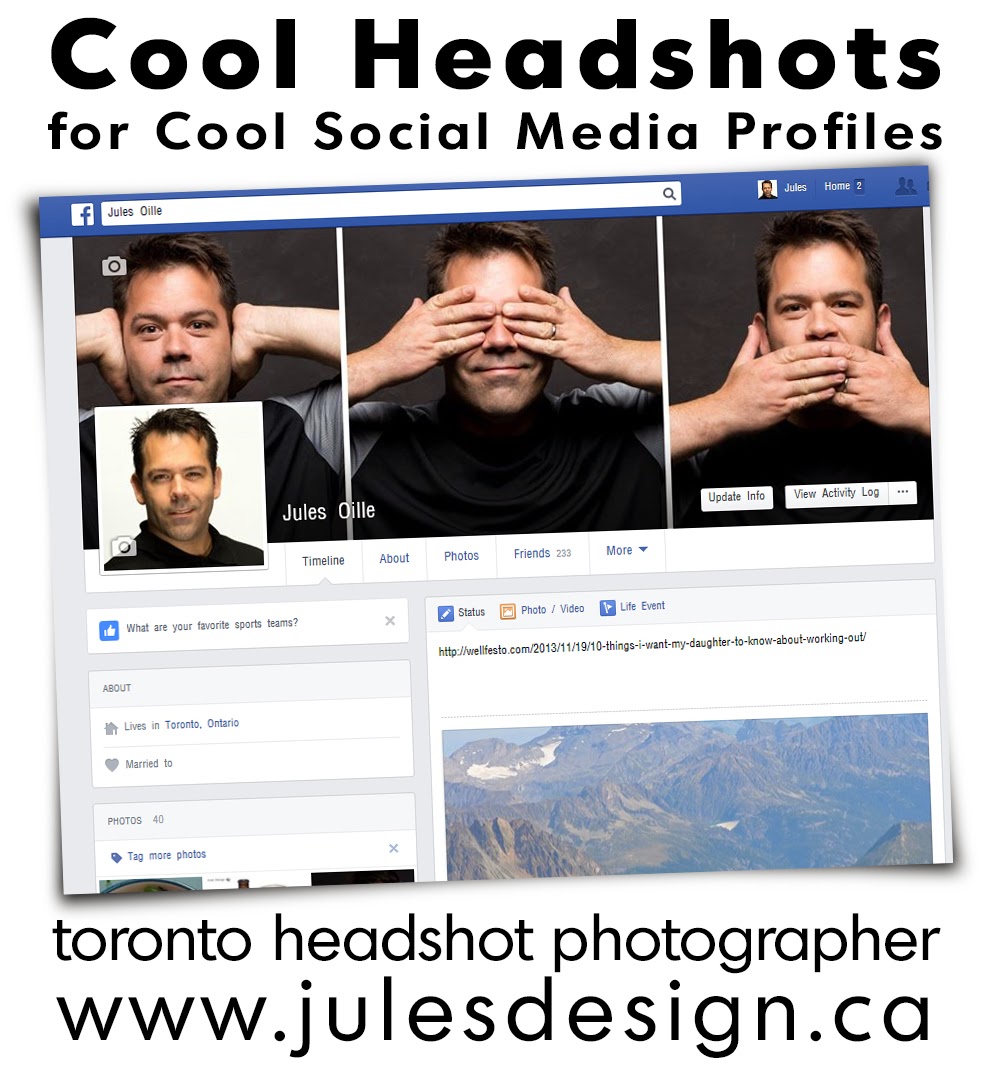 Toronto Cool Headshots for Social Media Profiles