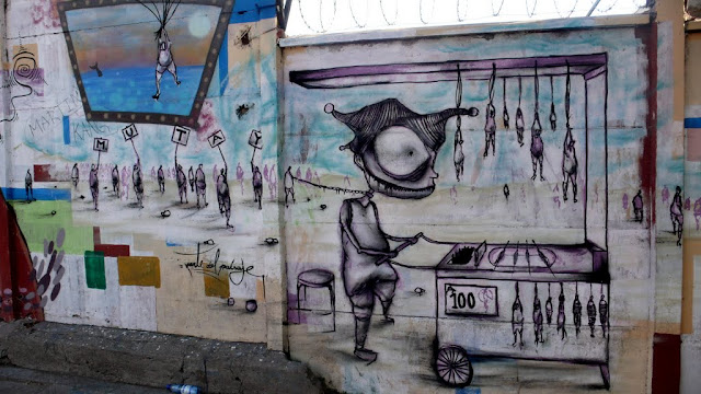 street art in santiago de chile barrio patronato arte callejero 