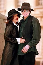 Michael with his first wife, Lisa Marrie Presley