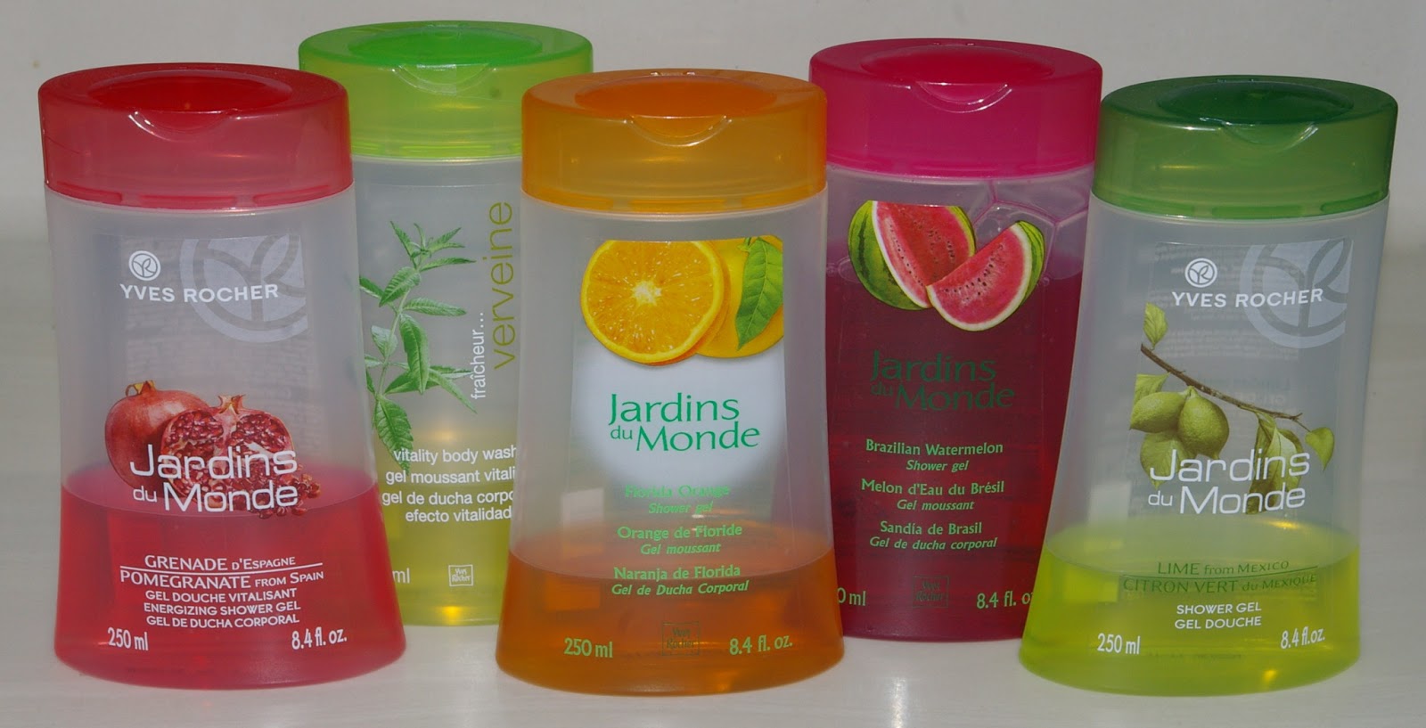 The Polish Jinx Yves Rocher Jardins Du Monde Shower Gels