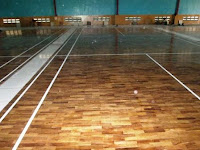 [ Project ] Lantai kayu Parket Galaxy Badminton Cikupa