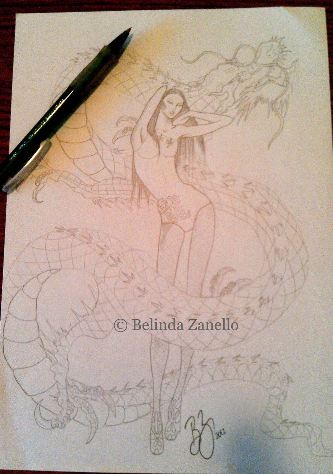 Belinda zanello: year of the dragon Belinda Zanello: Year of the Dragon