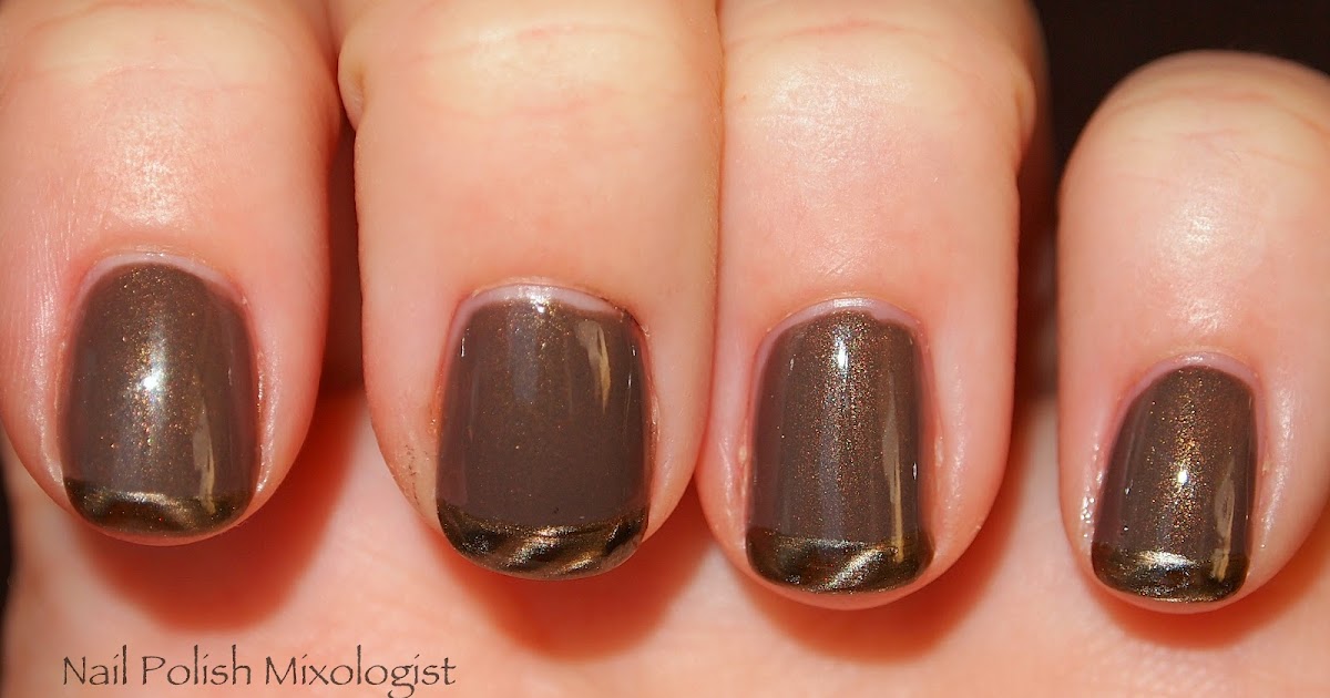 Nail Polish Mixologist french tip