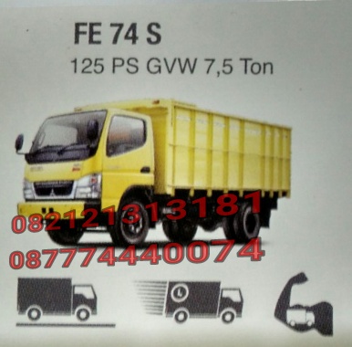 CANTER FE 74 S 125 PS 6 BAN-GVW 7,5 TON