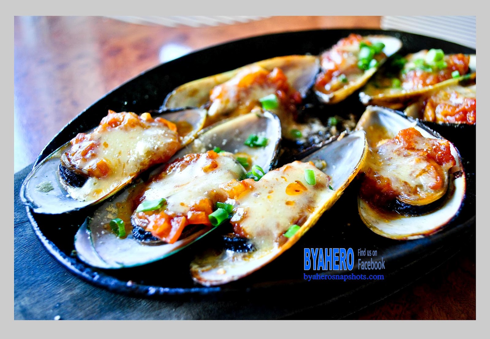 Byahero Grilled Mussels