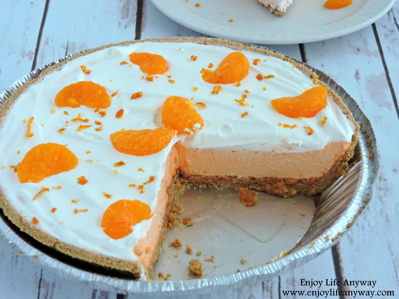 Enjoy Life Anyway Easy Dreamy Creamsicle Pie