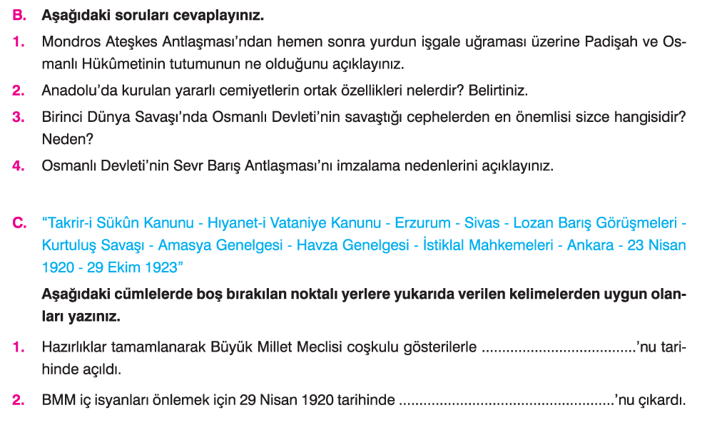 I Dunya Savasi Ndan Sonra Imzalanan Ateskes Ve Baris Antlasmalari Bilgi Birikimi
