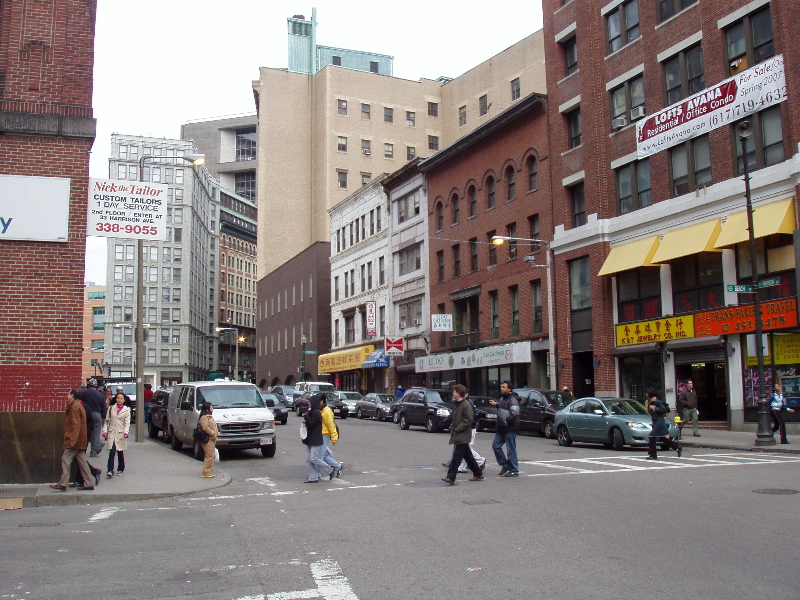 The American Gazetteer Harrison Avenue, Boston 1893 to 2006