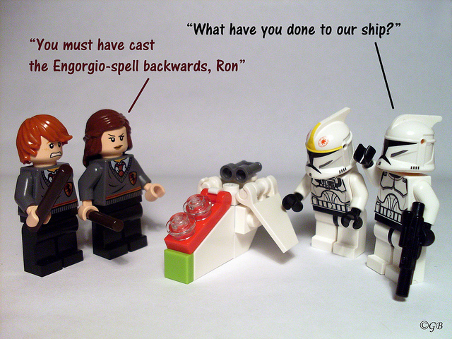 Star Wars Vs Harry Potter Funny Pictures Star Wars Pictures Lego Star Wars