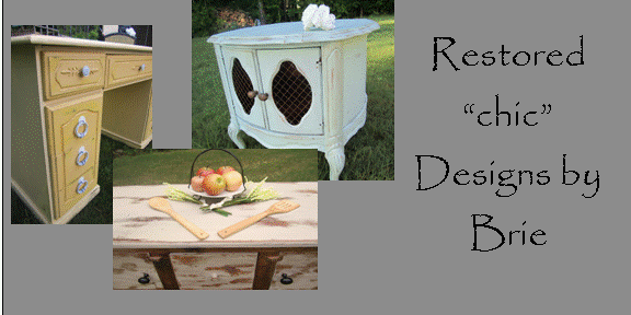 Restored "chic"    ~designs by Brie