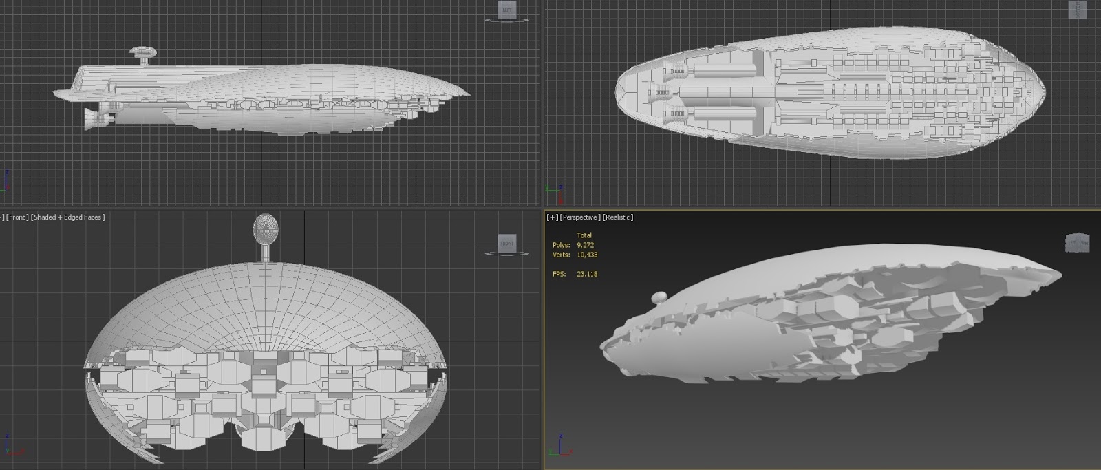 Rebel Transport Constuction 3D Modelling and Animation